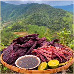 Kinh nghiệm ăn uống ở hà giang Trâu gác bếp 